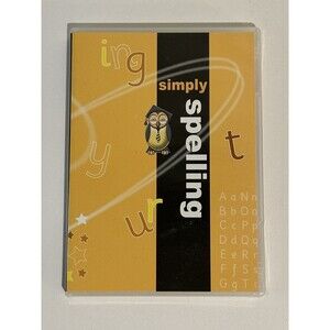 Simply Spelling - DVD - Simply English Study Program Open  Clean Disc - Learning